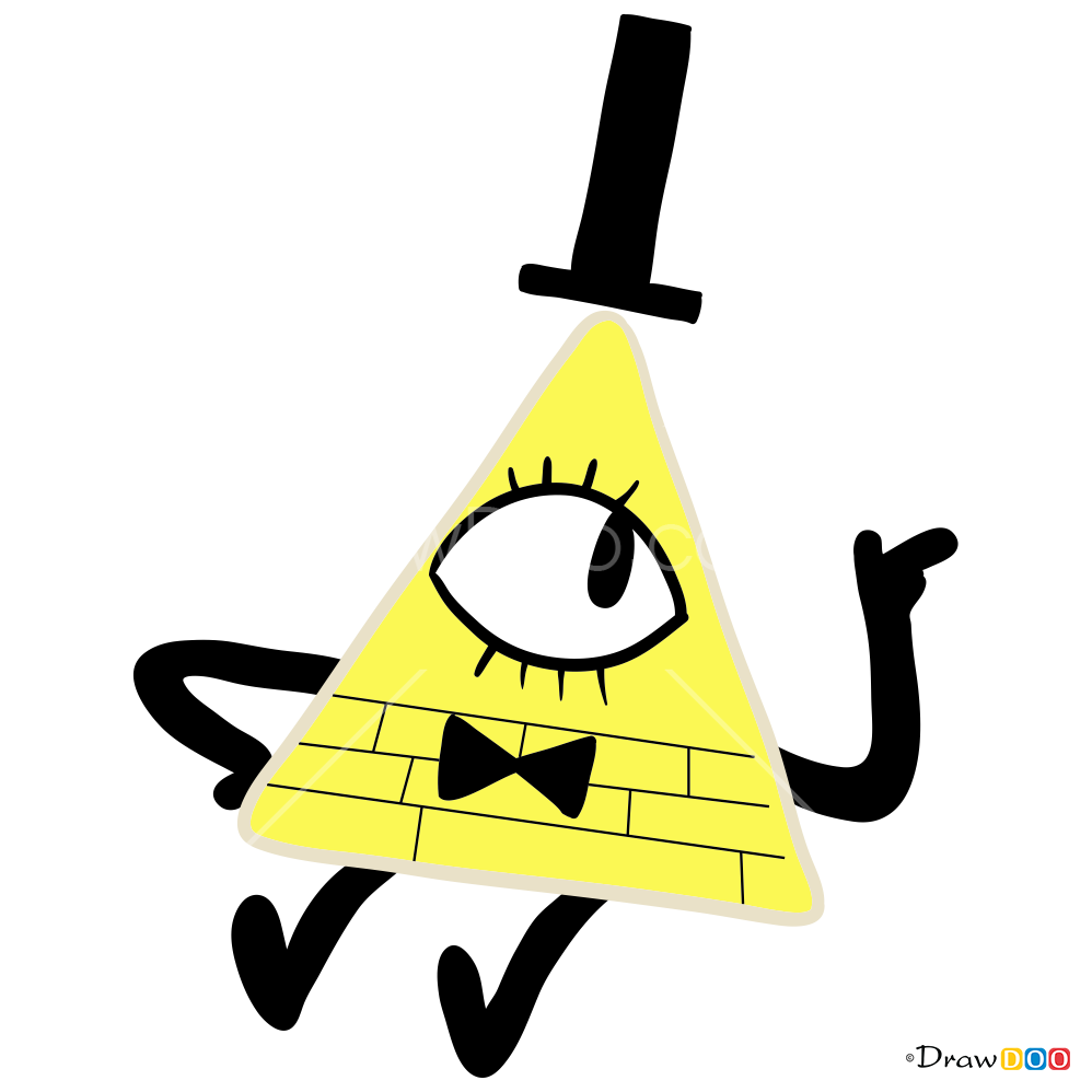 How to Draw Bill Cipher, Gravity Falls